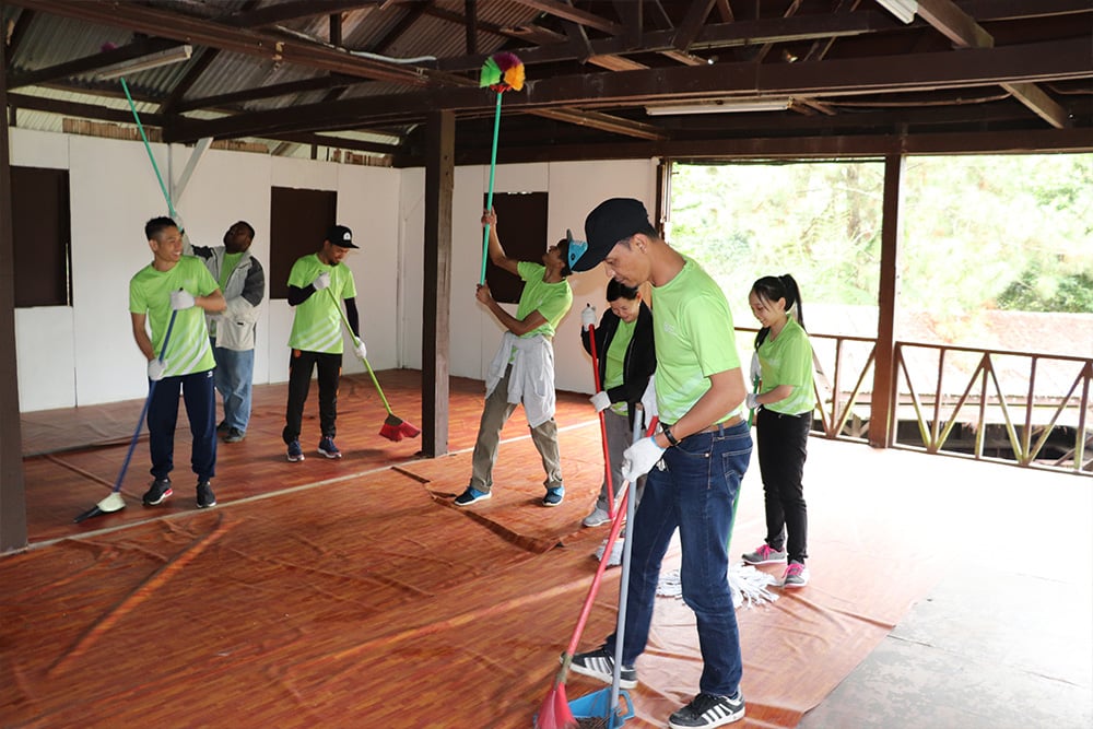 G3 Volunteer Programme Gotong-Royong at Awana BioPark image 3