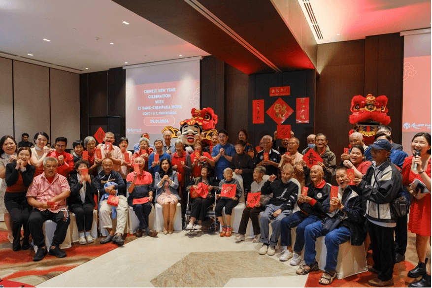 GENM hosts Ci Hang-Chempaka Home for CNY Celebration featured image