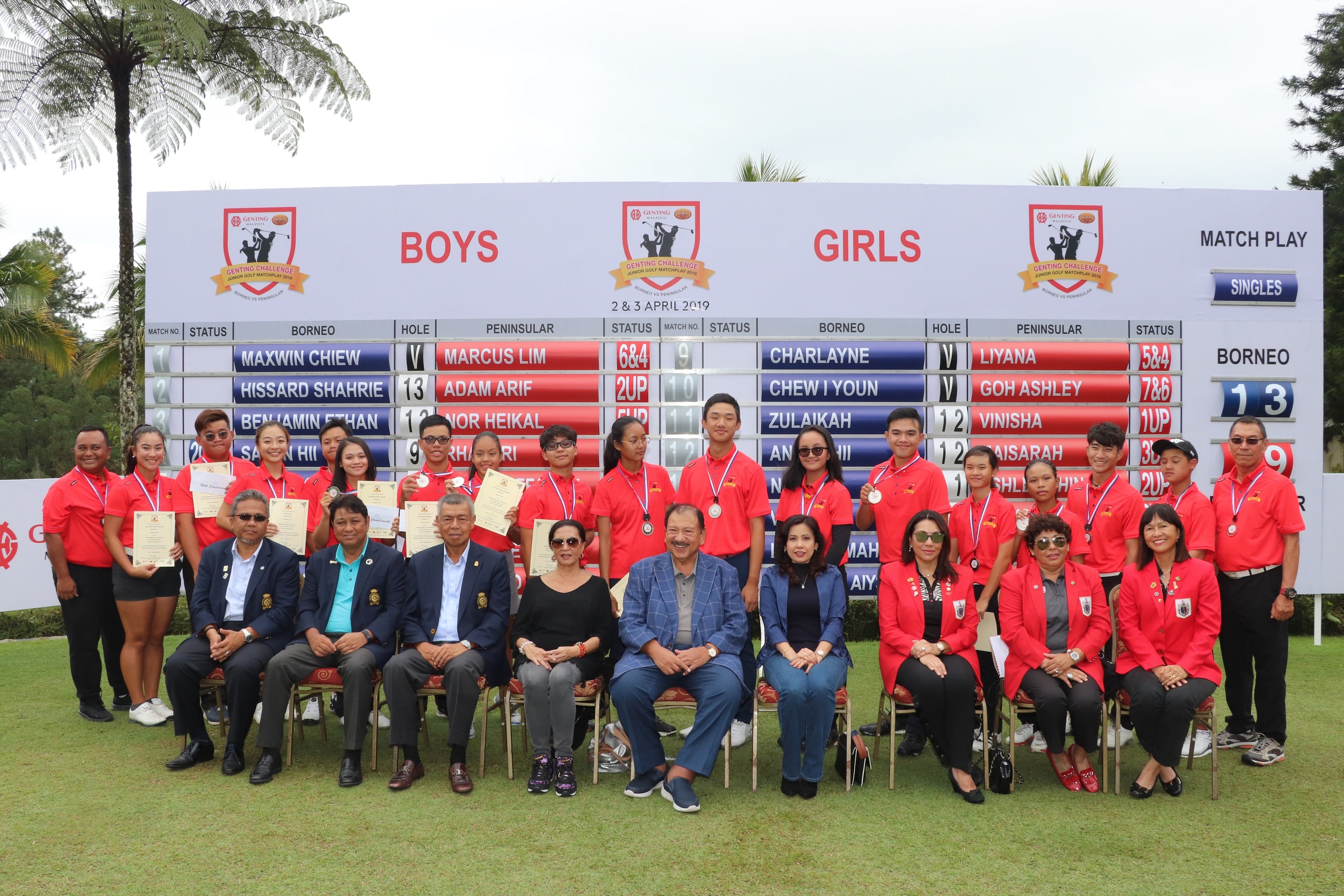 Genting Challenge Junior Golf Matchplay 2019 image 3