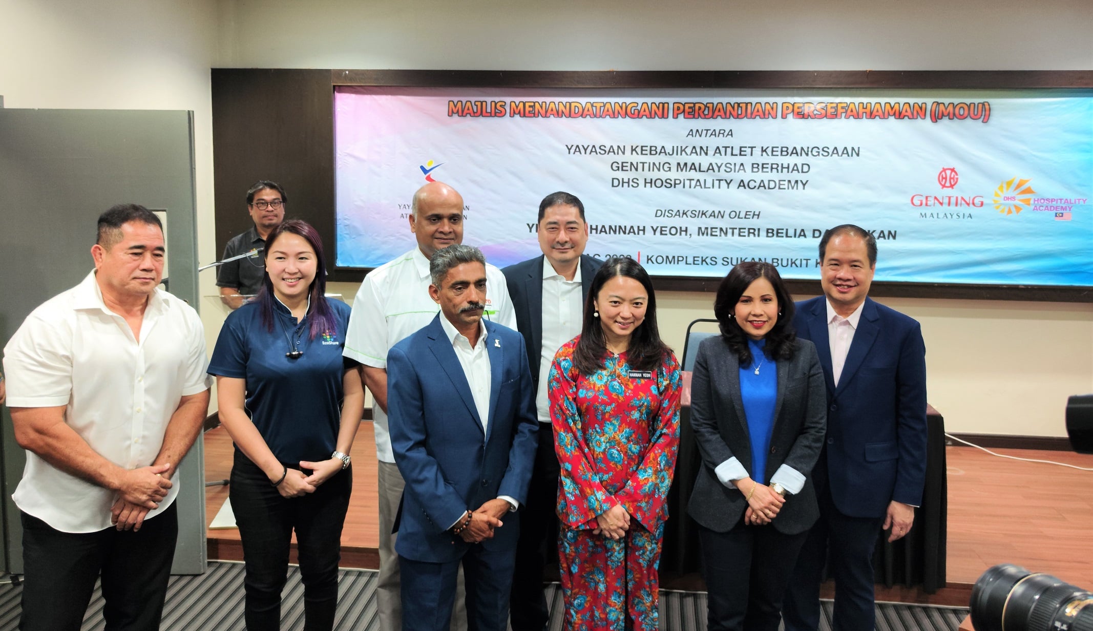 MoU Signing between YAKEB, Genting Malaysia Berhad and DHS Hospitality Academy image 4
