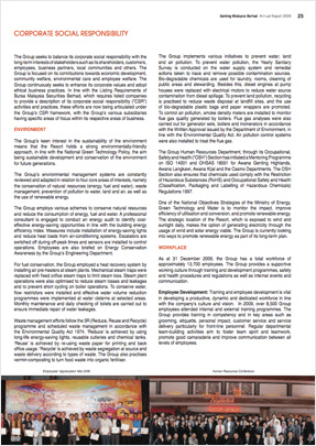 Sustainability Report 2009